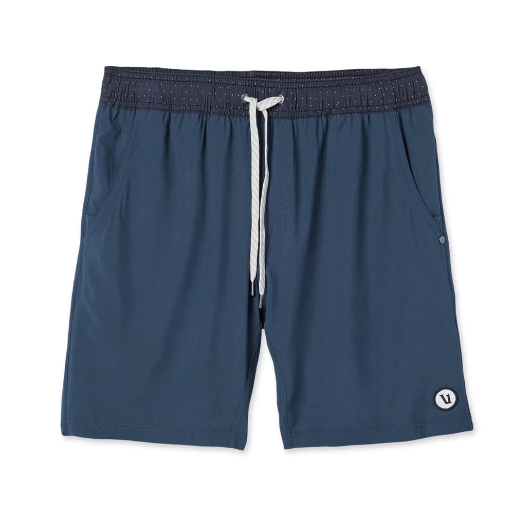 Vuori Kore Short Unlined 7” in Indigo
